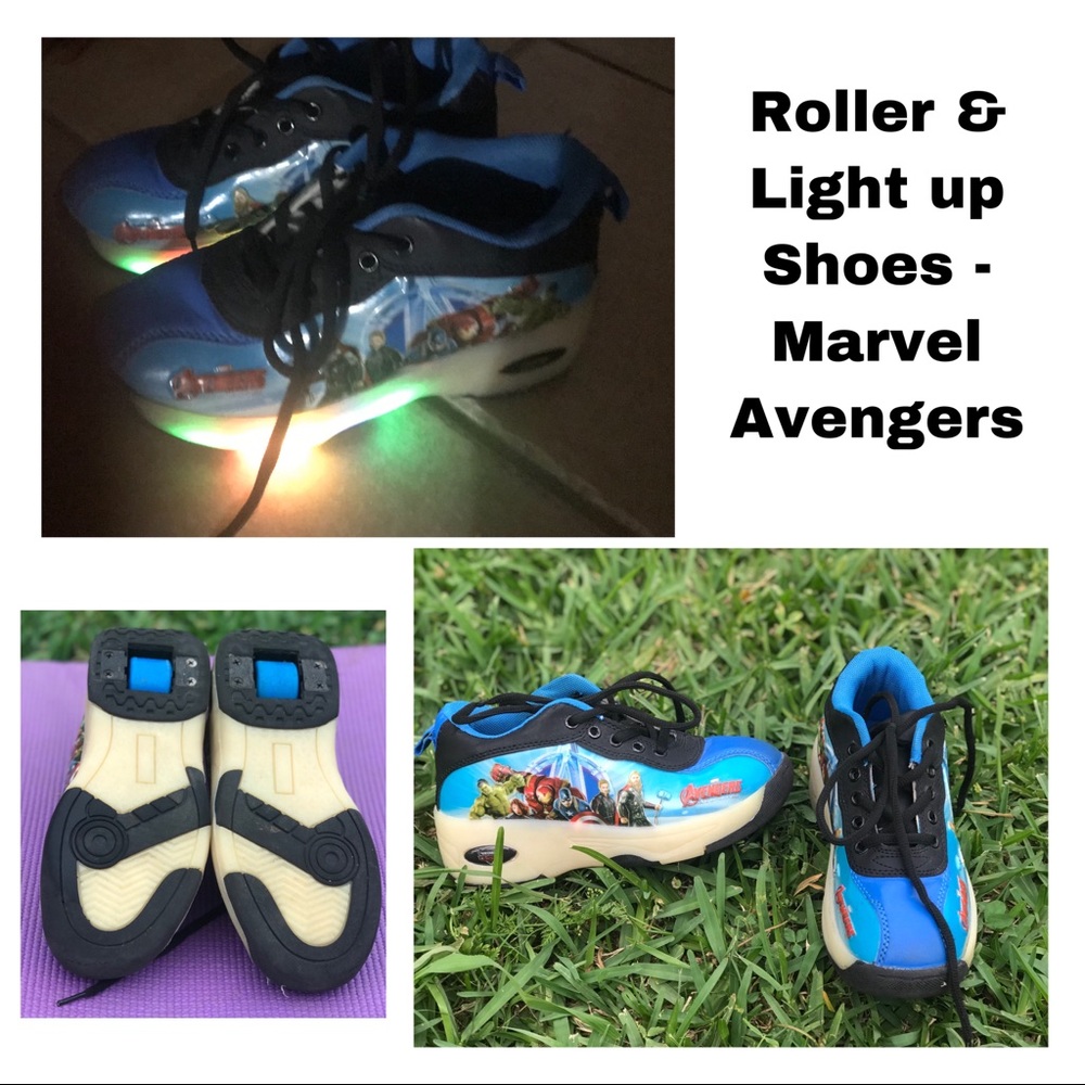 Marvel's Roller & Light Up Avenger Shoes